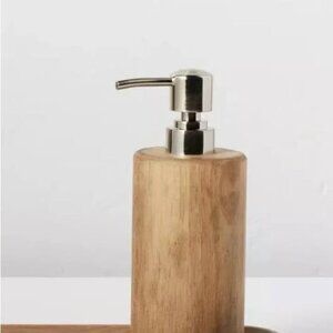 Brand New Wood Soap Pump Brown - Casaluna.